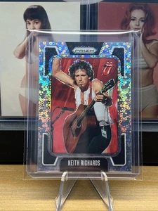 Keith Richards 2025 Panini Prizm The Rolling Stones #38 Silver Disco Prizm /149 - Picture 1 of 5