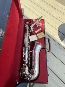 Magnifique saxophone ancien Buffet Crampon & Cie (Paris), fabrication française, - Picture 1 of 12