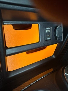 Minimalistic 5th Gen (2014-2024) 4runner Cubby Drawers in Orange - Picture 1 of 7