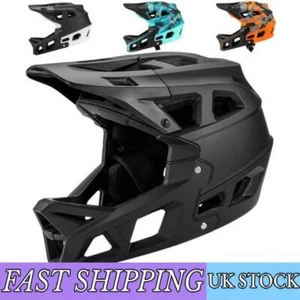 Bicycle Cycling Helmet Downhill MTB Helmet Full Face Mountain Road Bike Helmet🎁 - Picture 1 of 18
