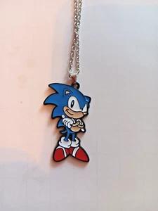 Nuova Collana Ciondolo Sonic the Hedgehog con confezione regalo - Foto 1 di 3