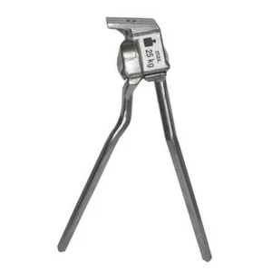 Pletscher Zweibeinständer Alu Esge S-Standard 290mm silber Fahrradständer - Bild 1 von 1