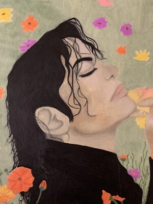 Retrato de Michael Jackson  Foto 1 de 4