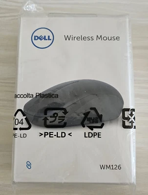 Dell Wireless Mouse Black WM126 - brand new and sealed - Image 1 of 3