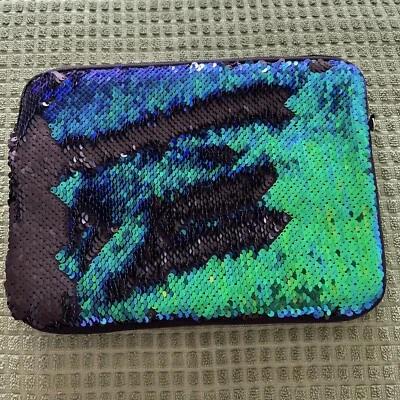 10 inch tablet pouch polyester and sequence no shoulder strap included - Image 1 of 3