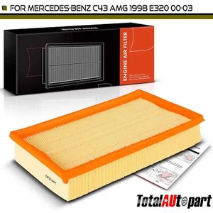 Engine Air Filter for Mercedes-Benz E320 2000-2003 C43 AMG 1998 E430 1999-2002 - Picture 1 of 8