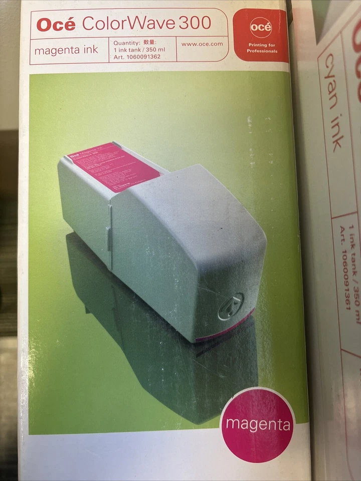 Tanque de tinta OCE ColorWave 300 magenta 350 ml 1060091362 Foto 1 de 1