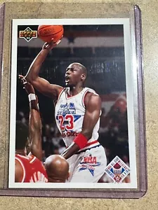 1991-92 Upper Deck Michael Jordan NBA All-Star Weekend Checklist #48 Bulls - Picture 1 of 2