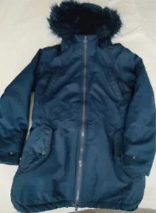 Regatta Girls Navy Parka Waterproof Breathable Insulated School Coat 9 - 10 yrs - Picture 1 of 6