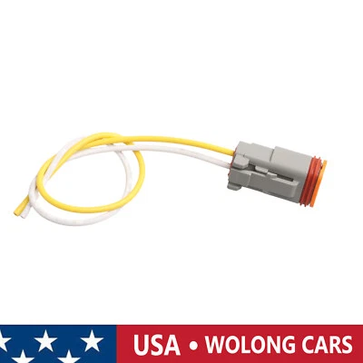 Conector de luz de señal de giro delantero compatible con Volvo VNL 760 2017 18 19 2020 Foto 1 de 4