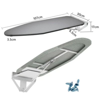 Bügeltisch Bügelbrett klappbares für Dampfbügelstationen Wandmontage platzsparen - Bild 1 von 4