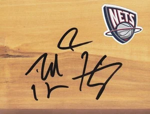 Brooklyn Nets Marquis Teague signierte Diele Echtheitszertifikat - Bild 1 von 1