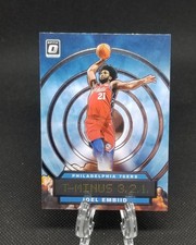2019-20 Panini Donruss Optic Joel Embiid T-Minus 3, 2, 1 Insert Philadelphia 
