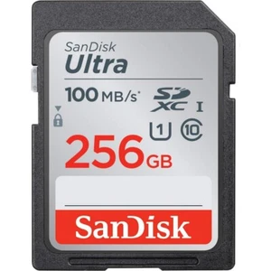 SanDisk 256GB Ultra SDHC UHS-I Memory Card Up to 100MB/s Class 10 (SDSDUNR) - Picture 1 of 3