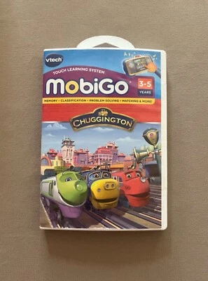 Vtech Mobigo Chuggington Touch Learning System Game, Ages 3-5 Years, New In Box - Image 1 of 2
