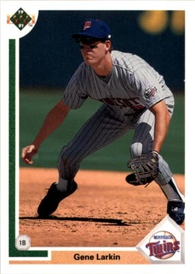 1991 Upper Deck MLB Gene Larkin #501 - Image 1 of 2