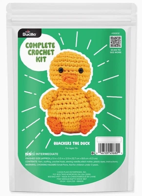 Quackers the Duck | Bucilla Amigurumi Crochet Kit 49680E
