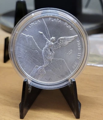 2020 Mexiko MEXICO Messico ARGENTO Silver plata LIBERTAD 1 oncia oz .999 FDC UNC - Immagine 1 di 2