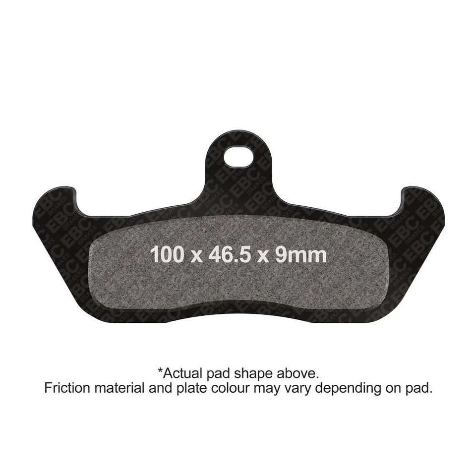 EBC Motorcycle Brake Pads (5) Front Left for Husqvarna XC 500 1987 - 1988 - Image 1 of 1