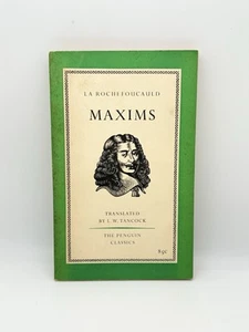 Maxims La Rochefoucauld Paperback 1st Edition 1959 Penguin Books Moralist - Picture 1 of 7
