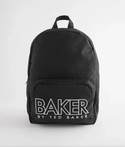 NEW Ted Baker Black Backpack School Uni Office Designer Bag Travel Boy Girl Teen - Picture 1 of 10