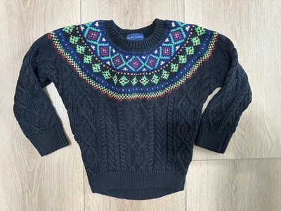 New Ralph Lauren Knit Sweater BLACK SIZE: 3/3T - Image 1 of 4