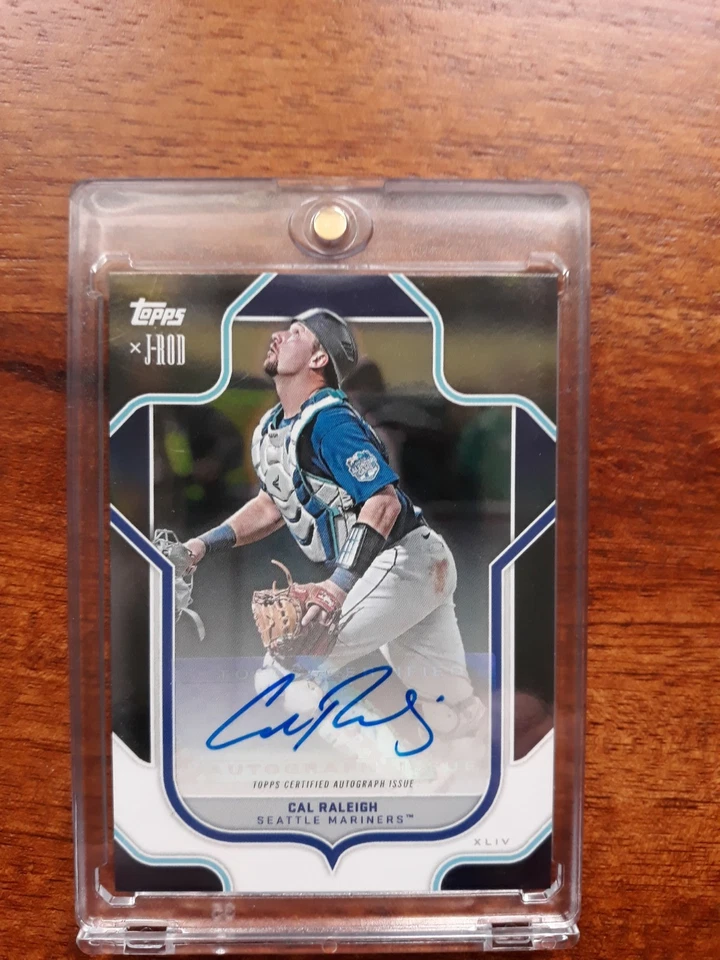 2023 TOPPS X J-ROD CAL RALEIGH AUTOGRAPH #67 A!!! - Image 1 of 4