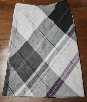 Falda de lana Kenar talla 6 para mujer con cremallera Foto 1 de 4