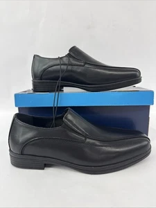 Stafford STF Dash JR Dress Shoes Size 6M Slip On Low Top Memory Foam Black NWT - Bild 1 von 13