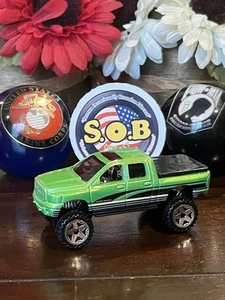 Hot Wheels 2006 Dodge Ram 1500 4 Door 4x4 Truck 1:64 Green Diecast NM Condition - Picture 1 of 10
