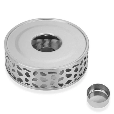 Scaldatazze per teiere Scaldatazze in acciaio inox a fantasia per - Immagine 1 di 4