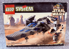 LEGO Star Wars set 7151 - Sith Infiltrator; 100% complete w box & instructions