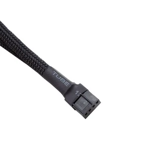 1007 24AWG Fan Splitter Teamprofitcom 4 Pin Adapter Sleeved Braided Y Splitter C - Afbeelding 1 van 5
