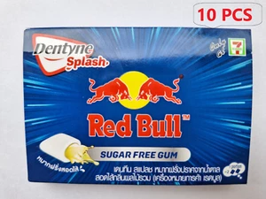 10x Dentyne Splash Red Bull Sugar Free Gum(Stuffed With Mixed Fruit Flavor)15.2g