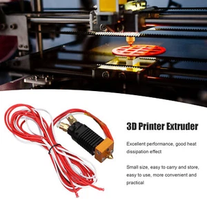 2 In 1 Out Hotend Kit 2 Color Metal 12V 3D Printer Extruder With Silicone NEW - Afbeelding 1 van 12