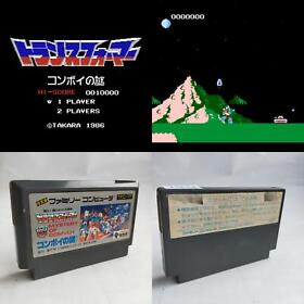 Transformers Convoy Mystery pre-owned Nintendo Famicom NES Tested