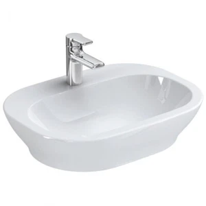 Ideal Standard Softmood T0561 vessel basin plus overflow 600mm White - Picture 1 of 4