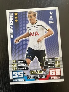 Topps Match Attax 2014 - 2015 - Carta Harry Kane Rookie - 322 - Foto 1 di 9