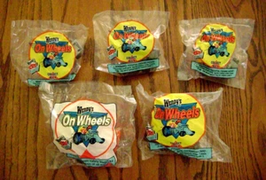 1997 - Wendy's On Wheels (Komplettsatz mit 5 Spielzeugen) Wendy's [Neu in Verpackung] - Bild 1 von 6