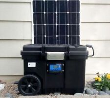 Portable Solar Generator 2500W/5000W & 150 Watt Solar Panel (Complete System!)