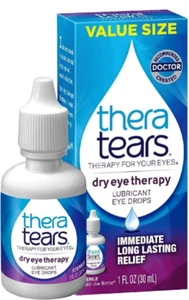 TheraTears Dry Eye Therapy Eye Drops for Dry Eyes, 1.0 fl oz - Picture 1 of 1