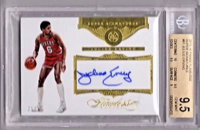 Julius Erving 2015-16 Panini Flawless Super Signatures Autograph /25 BGS 9.5 💎 - Image 1 of 2
