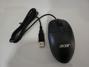 Acer USB Laser Optical Mouse - MOANUOA - 3 Button Scroll Wheel - 1000Dpi - NEW