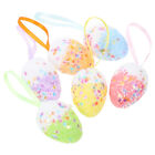  24 Pcs Easter Scene Hanging Decor Colorful Egg Ornaments Decorate