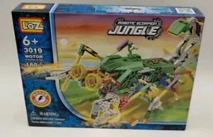 Loz Mini Blocks LOZ 3019 Robotic Scorpion Jungle Motorized New 160 Pieces - Picture 1 of 2