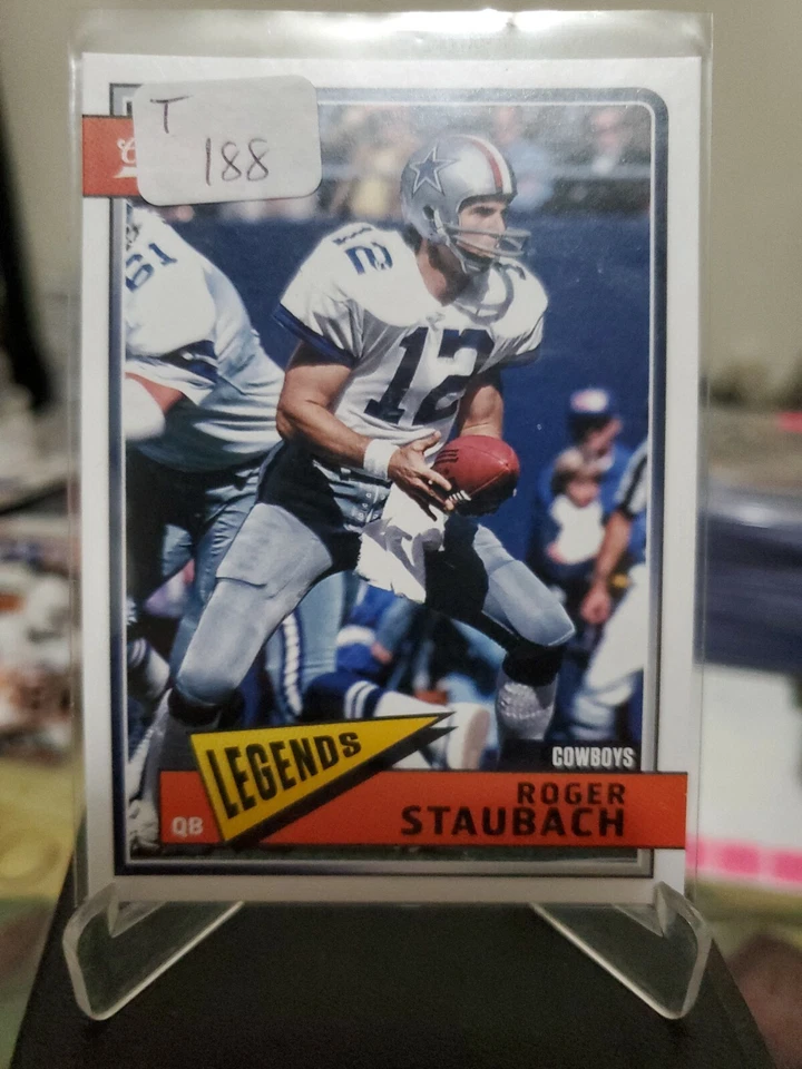 2018 Classics Football #193 Roger Staubach - Dallas Cowboys - Image 1 of 1
