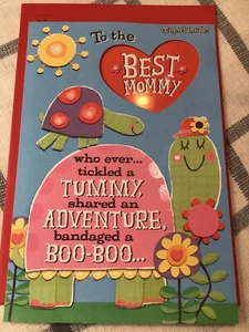 MOMMY From Kid(s) Hallmark Happy Valentine’s Day Card Removable Magnetic Mom - Picture 1 of 4