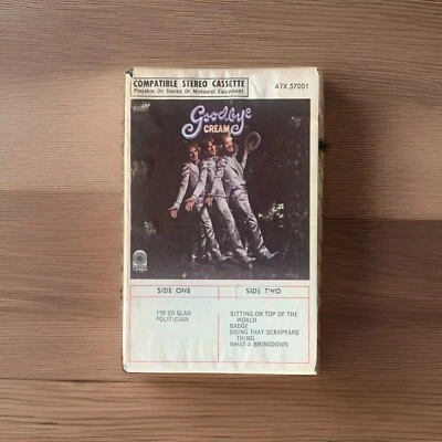 Good-Bye Cream Cassette Tape Atco Ampex Vintage Pre-Owned - Image 1 of 4