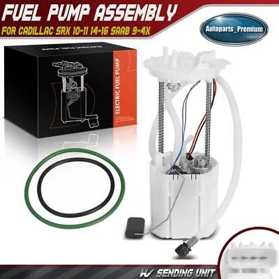 Fuel Pump Assembly w/ Gasket for Cadillac SRX 2010-2011 2014-2016 Saab 9-4X 2011 - Image 1 of 4