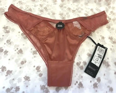 NOVO! Calcinhas/calcinhas/carteiras M&S autógrafo Marks & Spencer UK10 rosa escuro Miami - Imagem 1 de 4